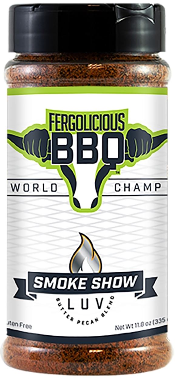 Fergolicious Bbq OW74230 BBQ Rub, Smoke Show LUV, 11.8 oz, Bottle