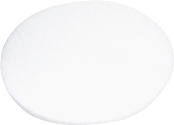 North American Paper 422214 Polishing Pad, White, Pack of 5