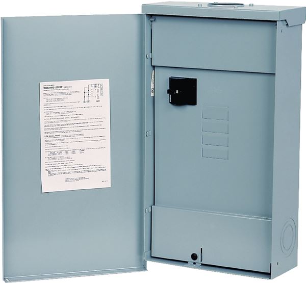 Siemens W0404MB1200CT Load Center, 200 A, NEMA 3R Enclosure, Plug Mounting