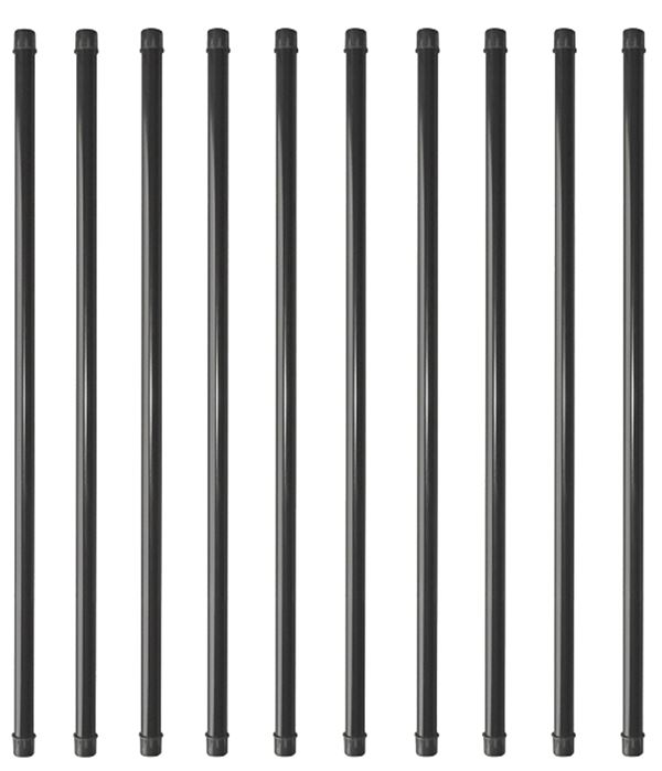 BALUSTER RND STL BLK 32X3/4IN