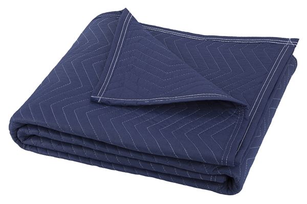 ProSource MT10101 Movers Blanket, 80 in L, 72 in W, Blue, Pack of 6