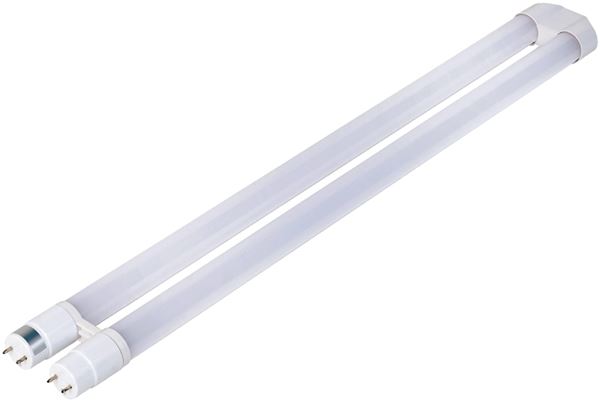 ETI 54292141 LED Tube Light Bulb, Linear, T8 U-Bent Lamp, E26 Lamp Base, Cool White Light, 4000 K Color Temp, Pack of 10