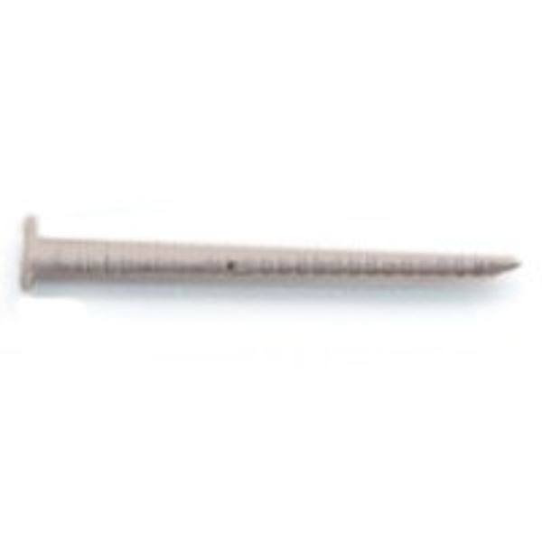 Maze AT3-1-1/4-1177-BRN Trim Nail, Hand Drive, 1-1/4 in L, Aluminum, Flat Head, Smooth Shank, Brown, 1 lb