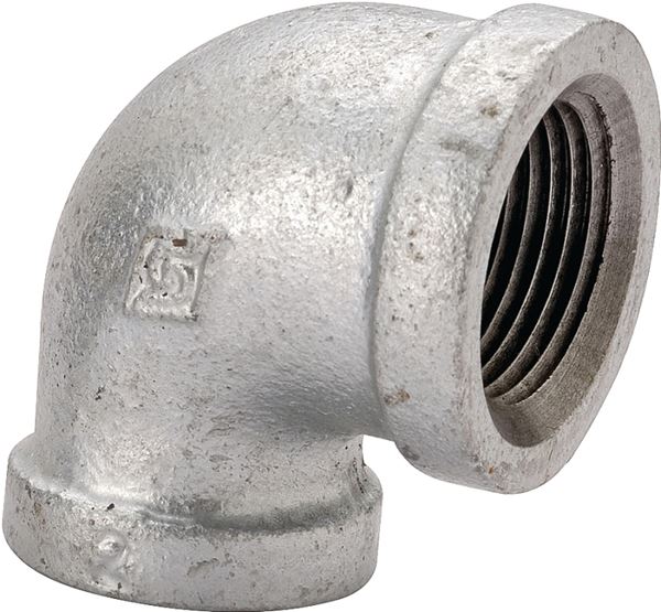 ProSource 2A-3/8G Pipe Elbow, 3/8 in, Threaded, 90 deg Angle