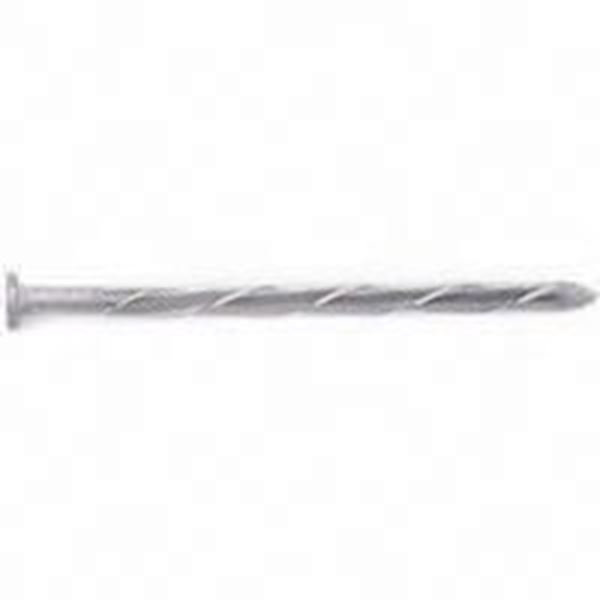 ProFIT 0003245 Finishing Nail, 60D, 6 in L, Carbon Steel, Brite, Flat Head, Spiral Shank, 5 lb