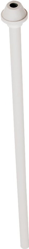 Plumb Pak PP70-6 Toilet Supply Tube, 3/8 in Inlet, Compression Inlet, Polybutylene Tubing, 20 in L