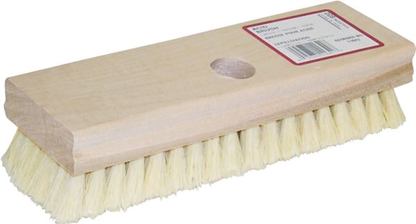 DQB 11642 Acid Scrub Brush, 8 in Brush, 1-1/16 in Trim