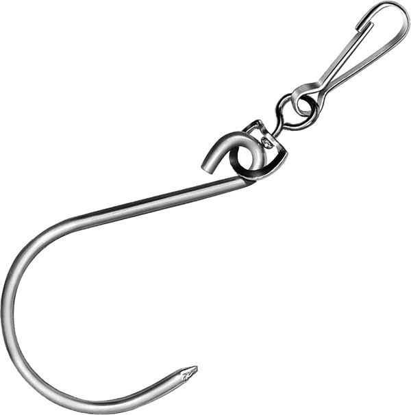 Hyde 45110 Swivel Pail Hook, Steel