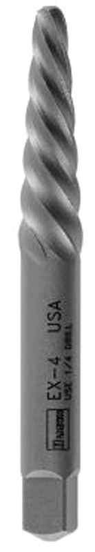 Irwin POWER-GRIP 53406 Screw Extractor, EX-6 Extractor, 5/8 to 7/8 in, 3/8 in NPT, 3/8 in BSP, 16 to 22 mm Bolt/Screw