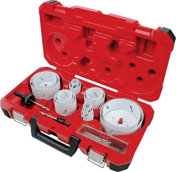 Milwaukee Hole Dozer 49-22-4105 Hole Saw Kit, 19-Piece, Bi-Metal