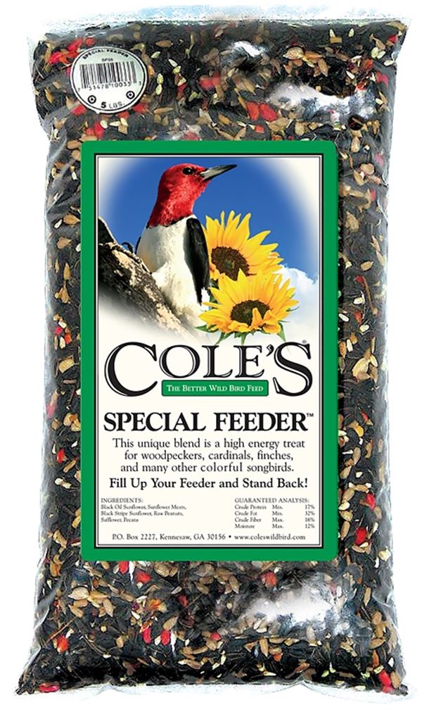 Cole's Special Feeder SF05 Blended Bird Food, 5 lb Bag