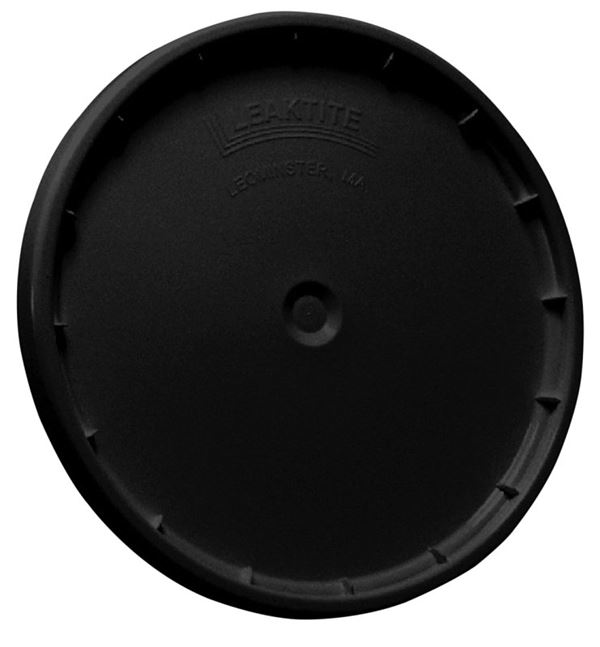 ENCORE Plastics 53000B Paint Pail Lid, Polyethylene, Black