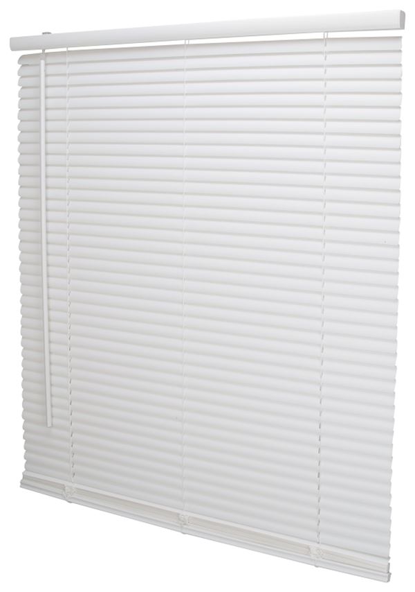 Simple Spaces PVCMB-6A Blind, 64 in L, 31 in W, Vinyl, White