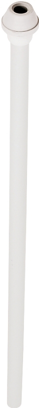 Plumb Pak PP70-1 Sink Supply Tube, 3/8 in Inlet, Polybutylene Tubing, 12 in L