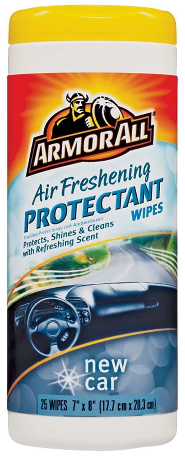 Armor All 78533 Cleaning Wipes Can, New Car, 25-Wipes