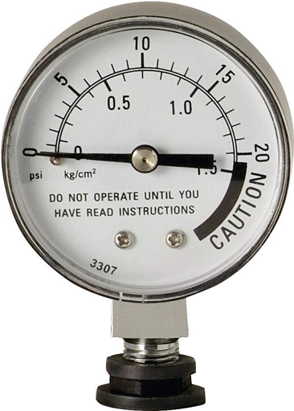 Presto 85729 Pressure Canner Steam Gauge, Analog Display