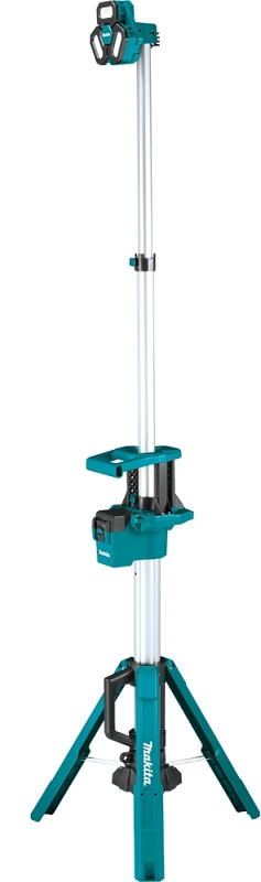 Makita LXT Series DML814 Cordless Tower Work/Multiâ€‘Directional Light, 18 V, Lithium-Ion Battery, 12-Lamp, LED Lamp