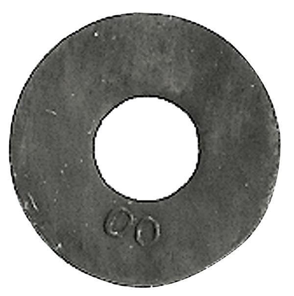 Danco 88579 Faucet Washer, #00, 0.19 in ID x 0.5 in OD Dia, Rubber