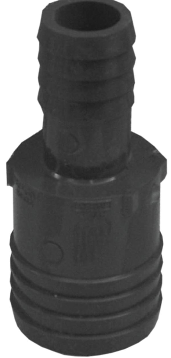 Boshart UPPRC-1207 Reducing Coupling, 1-1/4 x 3/4 in, Insert, Polypropylene, Gray