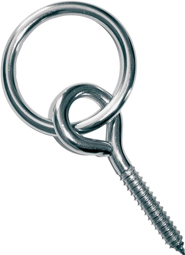 Multinautic 15200 Ring and Lag Screw, Stainless Steel