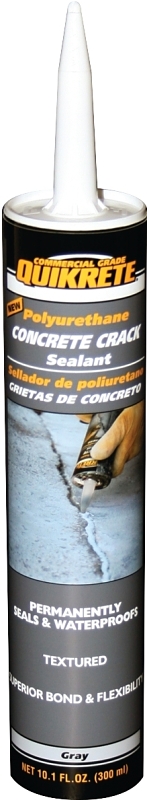 Quikrete 8620-17 Crack Sealant, Gray, 10.1 oz Caulking Tube