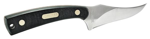 SCHRADE 152OT Blade Knife, 3.3 in L Blade, 0.14 in W Blade, 7Cr17MoV High Carbon Stainless Steel Blade, Black Handle