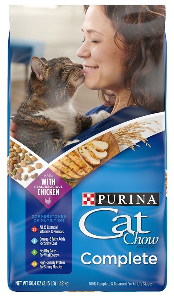 Purina 1780015014 Cat Food, Dry, 3.15 lb Bag